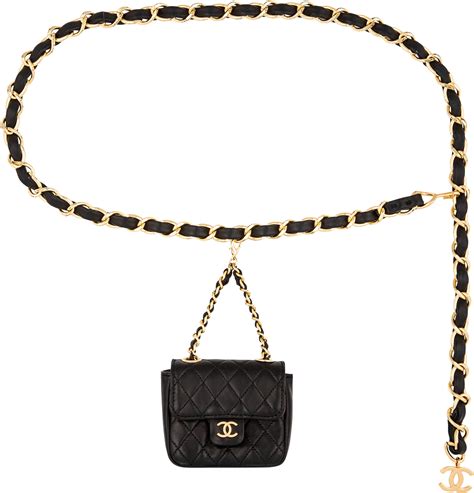 chanel micro bag belt|authentic Chanel belt bag.